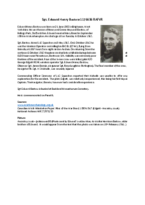 A preview of a PDF biography for Bastow, Edward Henry